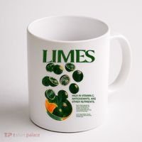 Limes Funny High In Vitamin C Antioxidants Other Nutrients Coffee Mug thumb 1