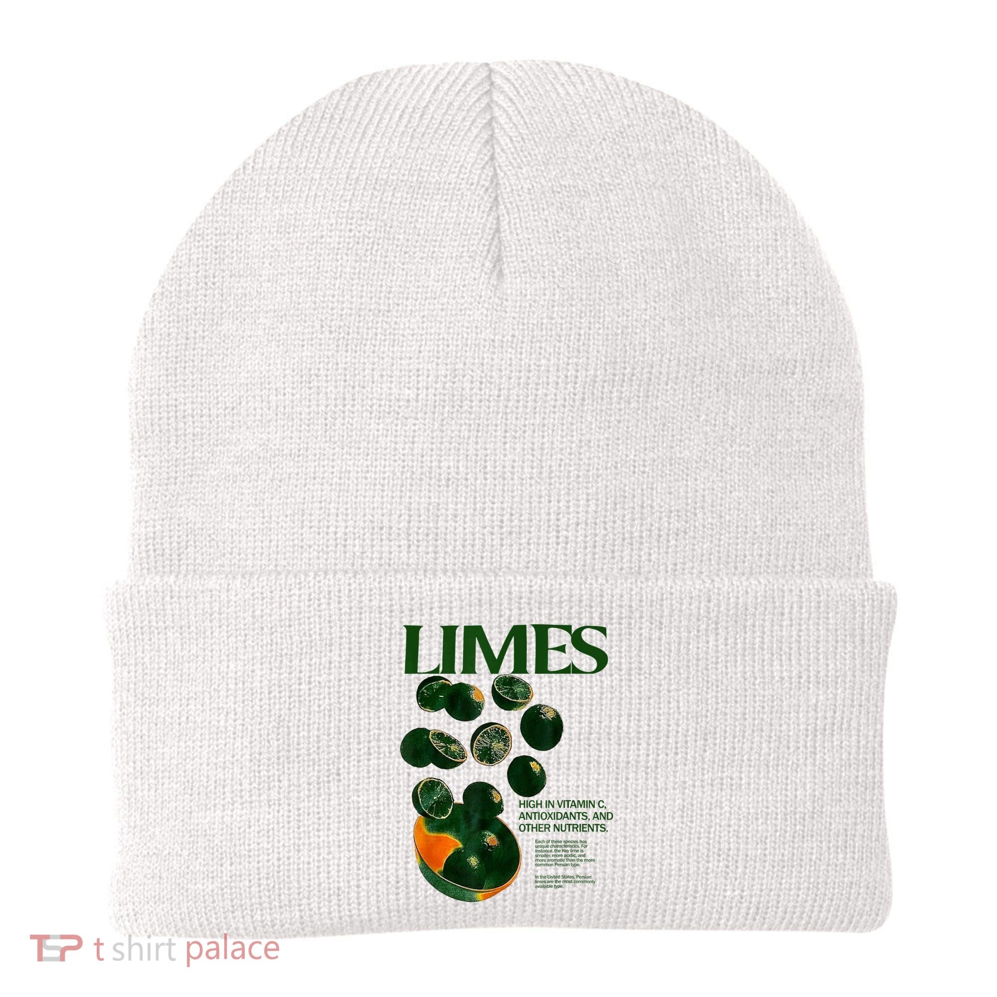 Limes Funny High In Vitamin C Antioxidants Other Nutrients Beanie