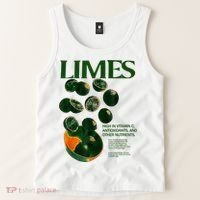 Limes Funny High In Vitamin C Antioxidants Other Nutrients Tank Top thumb 2