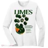 Limes Funny High In Vitamin C Antioxidants Other Nutrients Women's Long Sleeve Shirt thumb 0