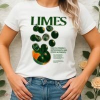 Limes Funny High In Vitamin C Antioxidants Other Nutrients Women's T-Shirt thumb 2