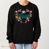 Love Floral Heart Women's Sweatshirt thumb 0