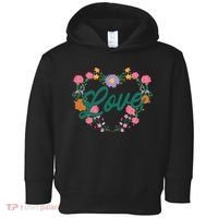 Love Floral Heart Toddler Hoodie thumb 0