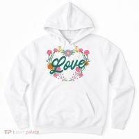 Love Floral Heart Hoodie thumb 0
