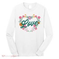 Love Floral Heart Long Sleeve Shirt thumb 0