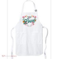 Love Floral Heart Apron thumb 0