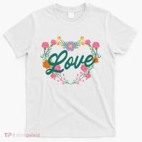 Love Floral Heart T-Shirt thumb 0