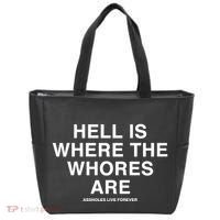 Linda Finegold Hell Is Where The Whores Are Tote Bag thumb 0