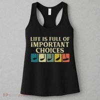 Life Full Important Choices Golf Clubs Golfing Women Women's Tank Top thumb 3