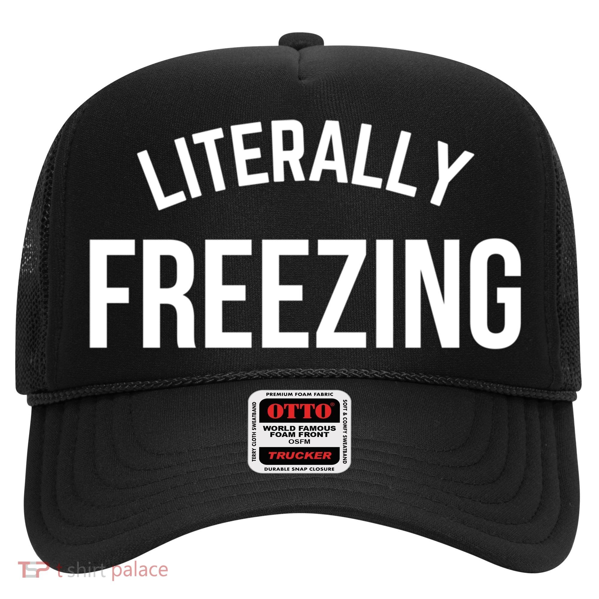 Literally Freezing I Am Literally Freezing Cold Gift Hat