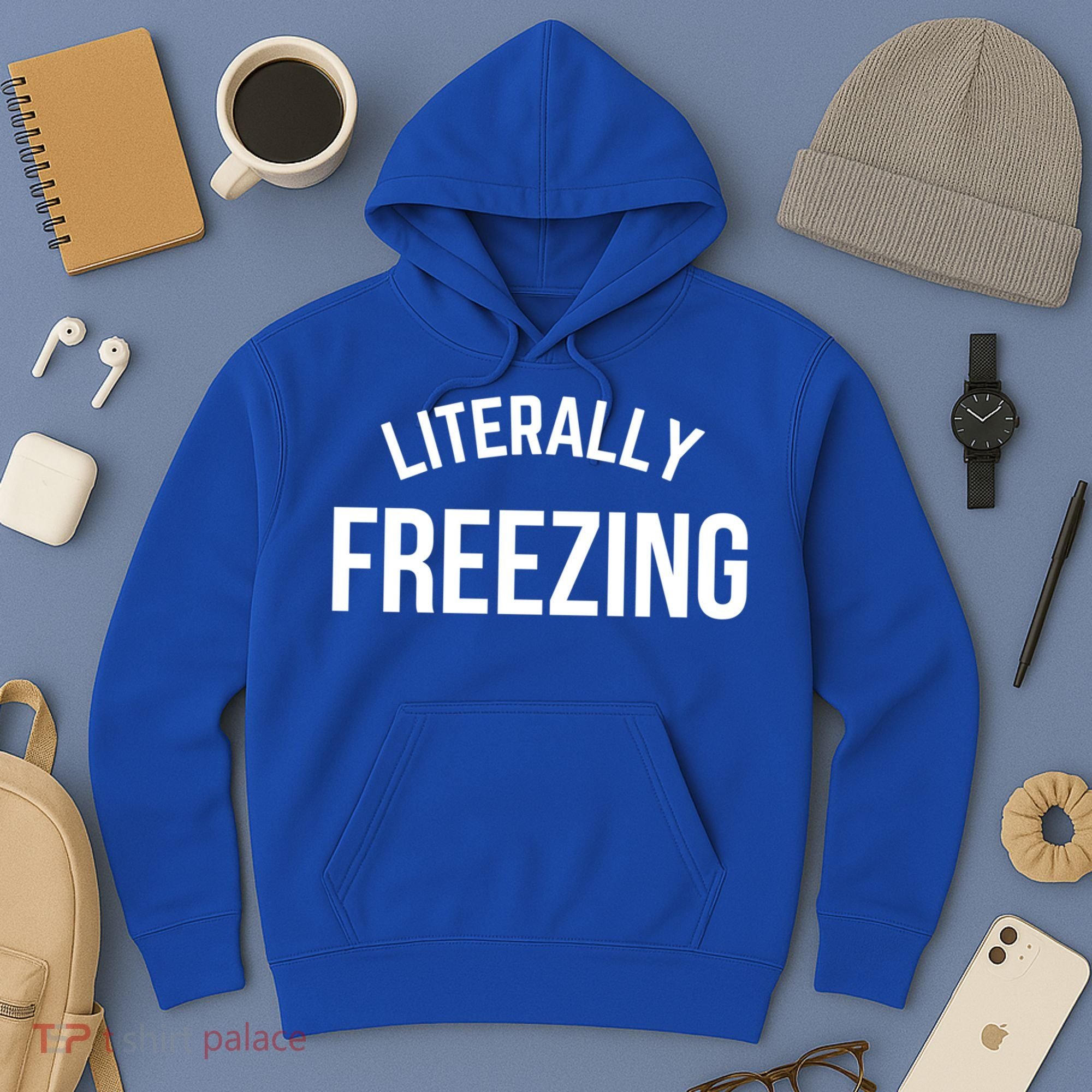 Literally Freezing I Am Literally Freezing Cold Gift Hoodie