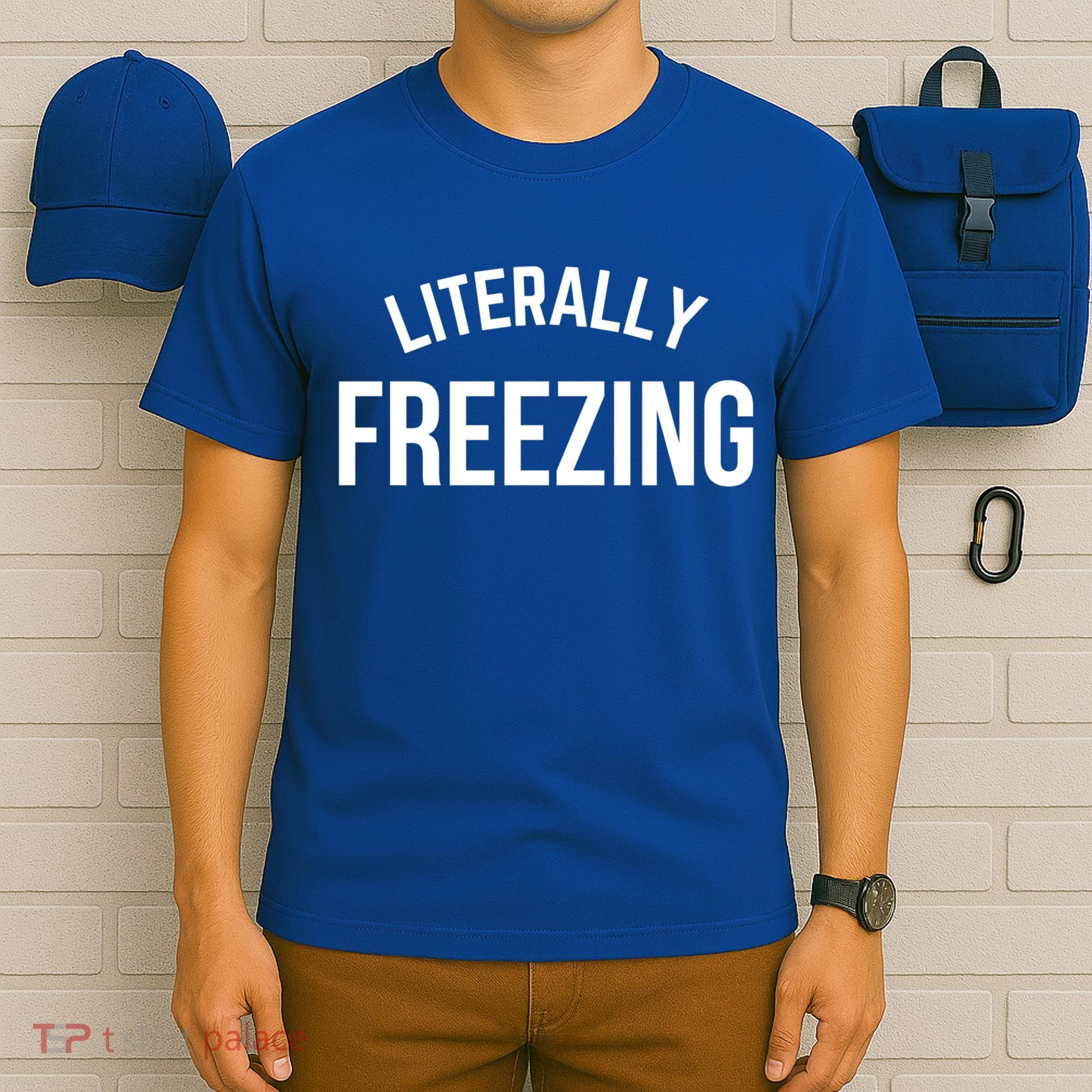 Literally Freezing I Am Literally Freezing Cold Gift T-Shirt