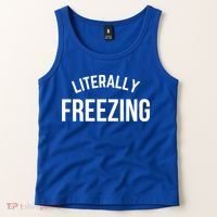 Literally Freezing I Am Literally Freezing Cold Gift Tank Top thumb 2