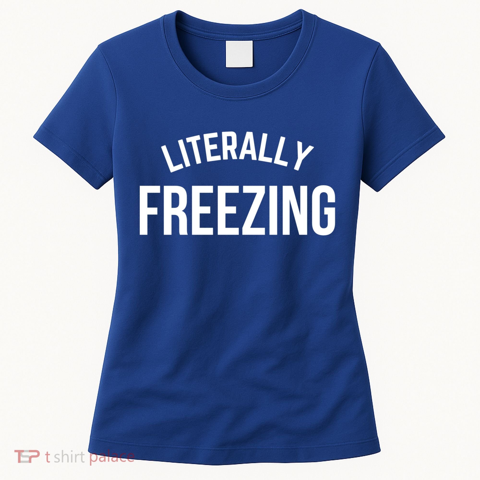 Literally Freezing I Am Literally Freezing Cold Gift Women's T-Shirt