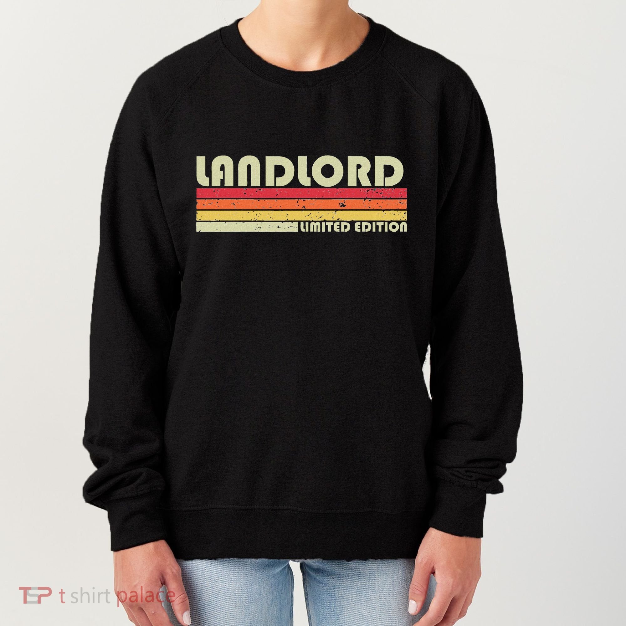 Landlord Funny Job Title Profession Birthday Worker Idea Women's Sweatshirt