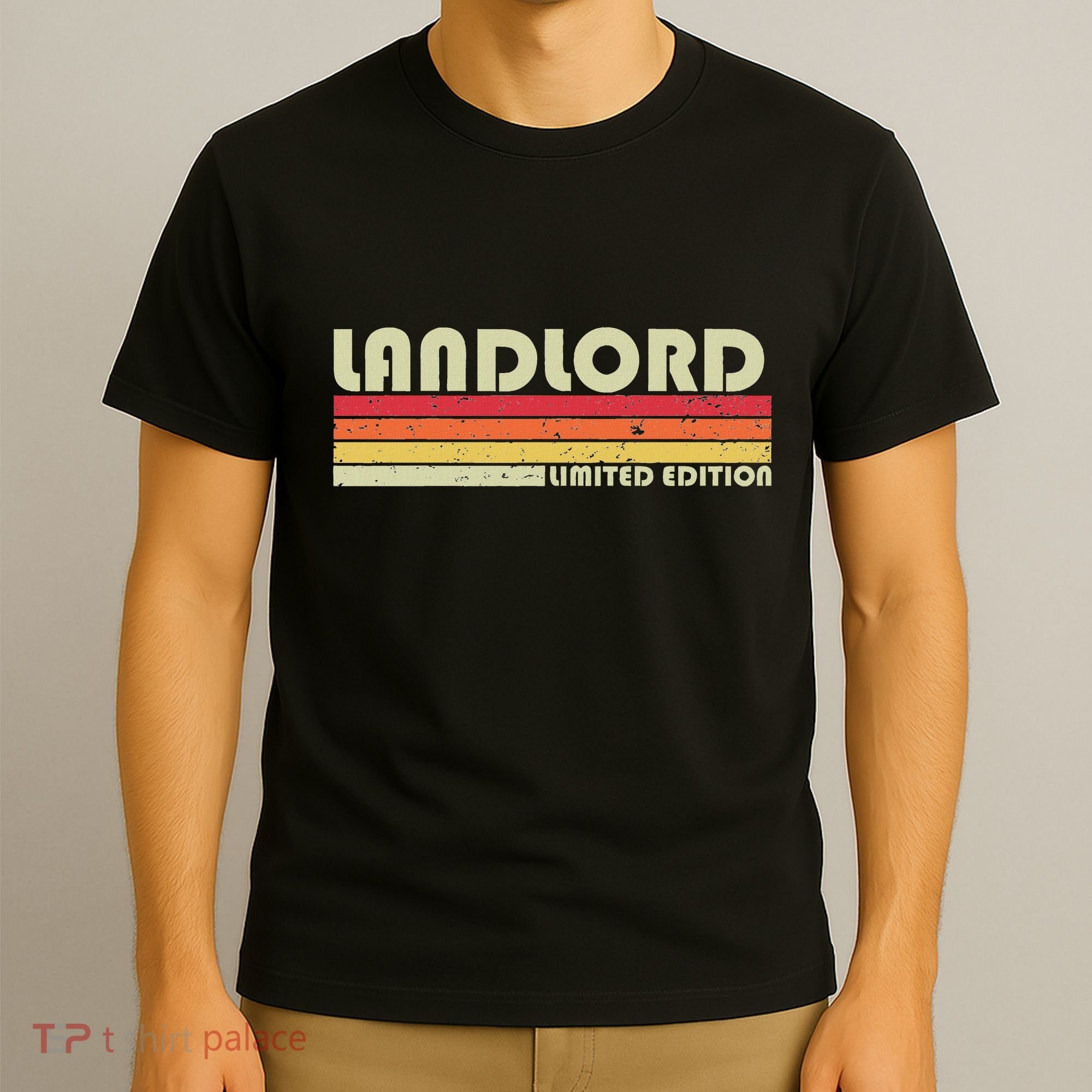 Landlord Funny Job Title Profession Birthday Worker Idea T-Shirt