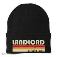 Landlord Funny Job Title Profession Birthday Worker Idea Beanie thumb 0