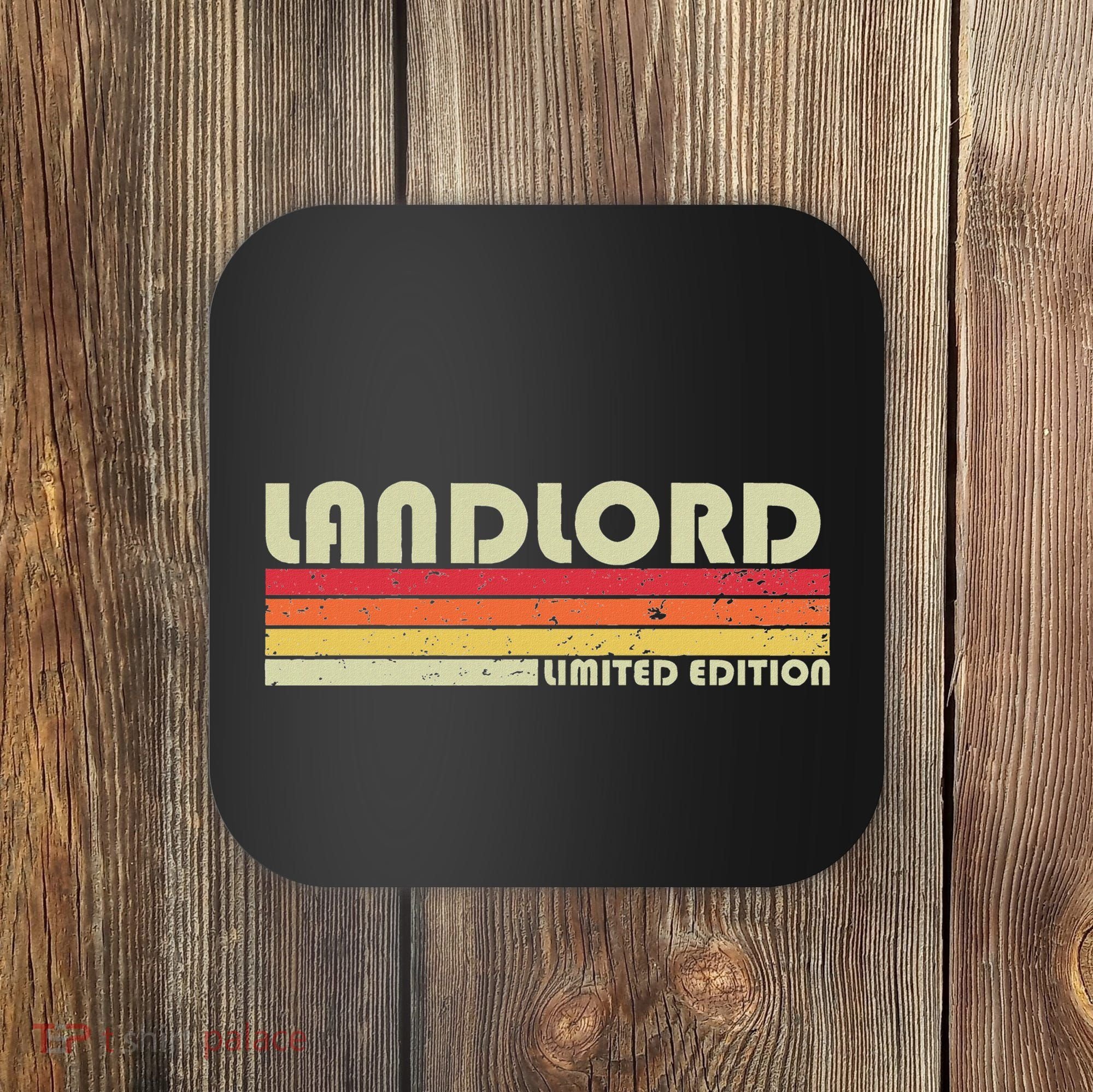 Landlord Funny Job Title Profession Birthday Worker Idea Coaster