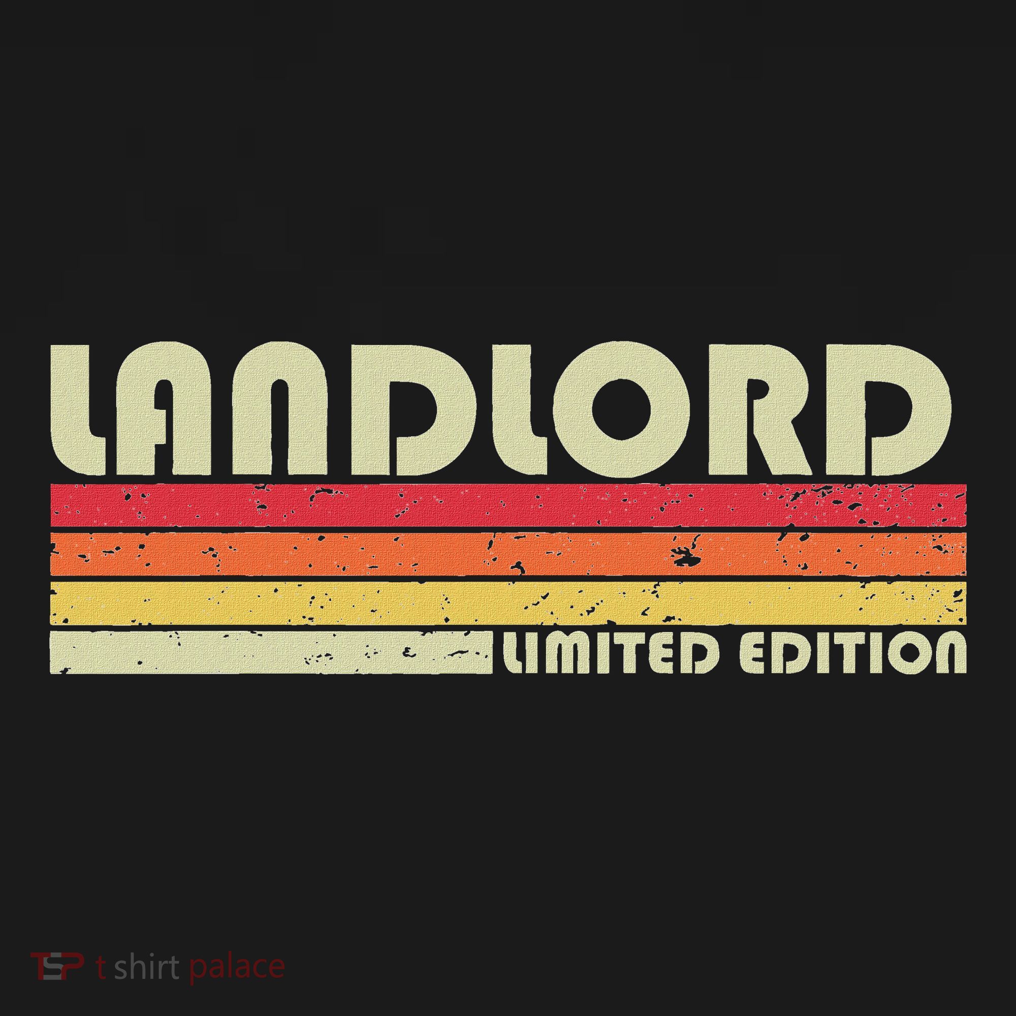 Landlord Funny Job Title Profession Birthday Worker Idea Women's Hoodie