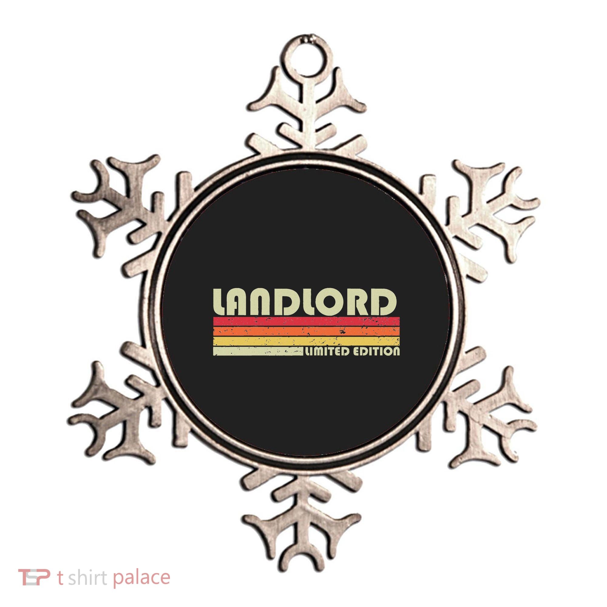 Landlord Funny Job Title Profession Birthday Worker Idea Ornament