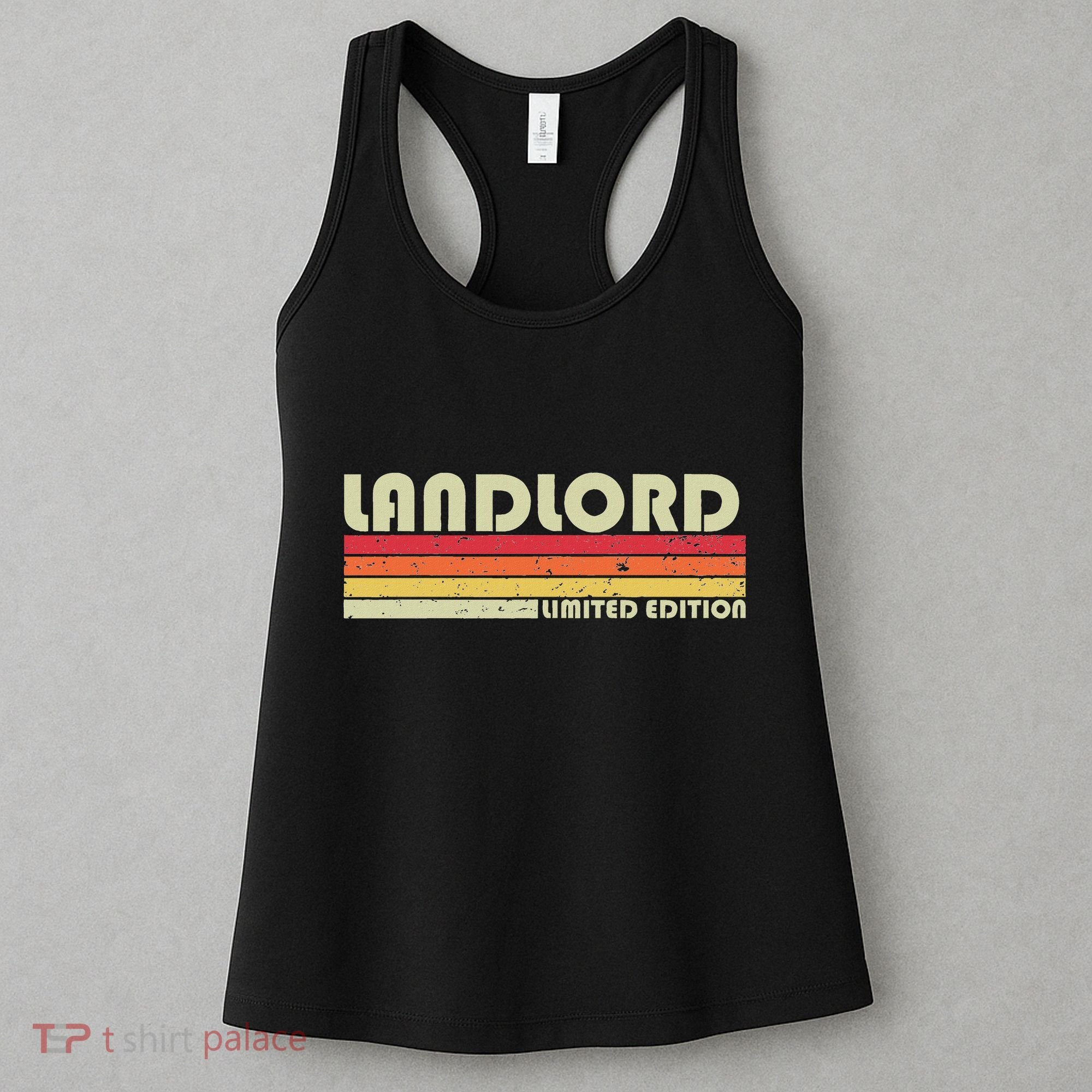 Landlord Funny Job Title Profession Birthday Worker Idea Women's Tank Top