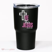 Live For Jesus Christian Bible Religious Tumbler thumb 0