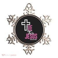 Live For Jesus Christian Bible Religious Ornament thumb 0