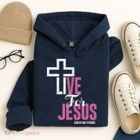 Live For Jesus Christian Bible Religious Hoodie thumb 4