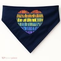 LOVE FOR KNOWLEDGE USA-Made Doggie Bandana thumb 0