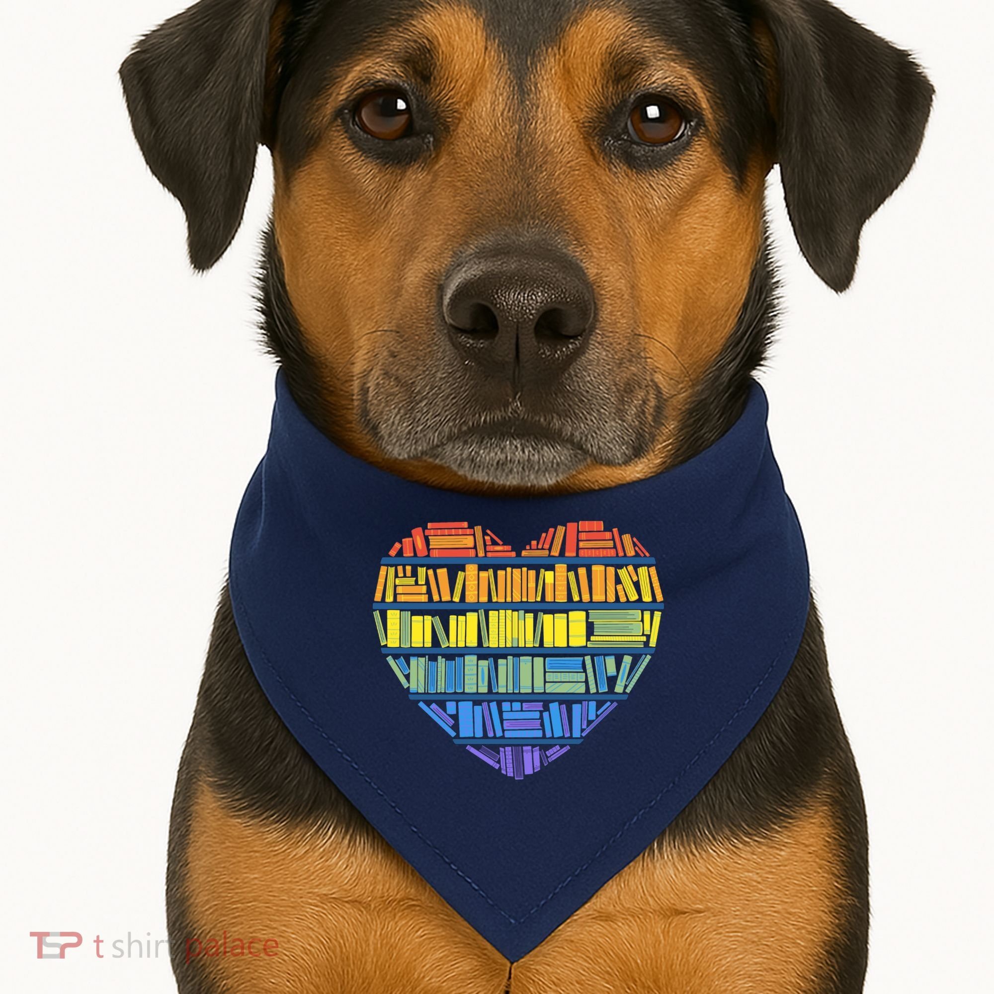 LOVE FOR KNOWLEDGE USA-Made Doggie Bandana