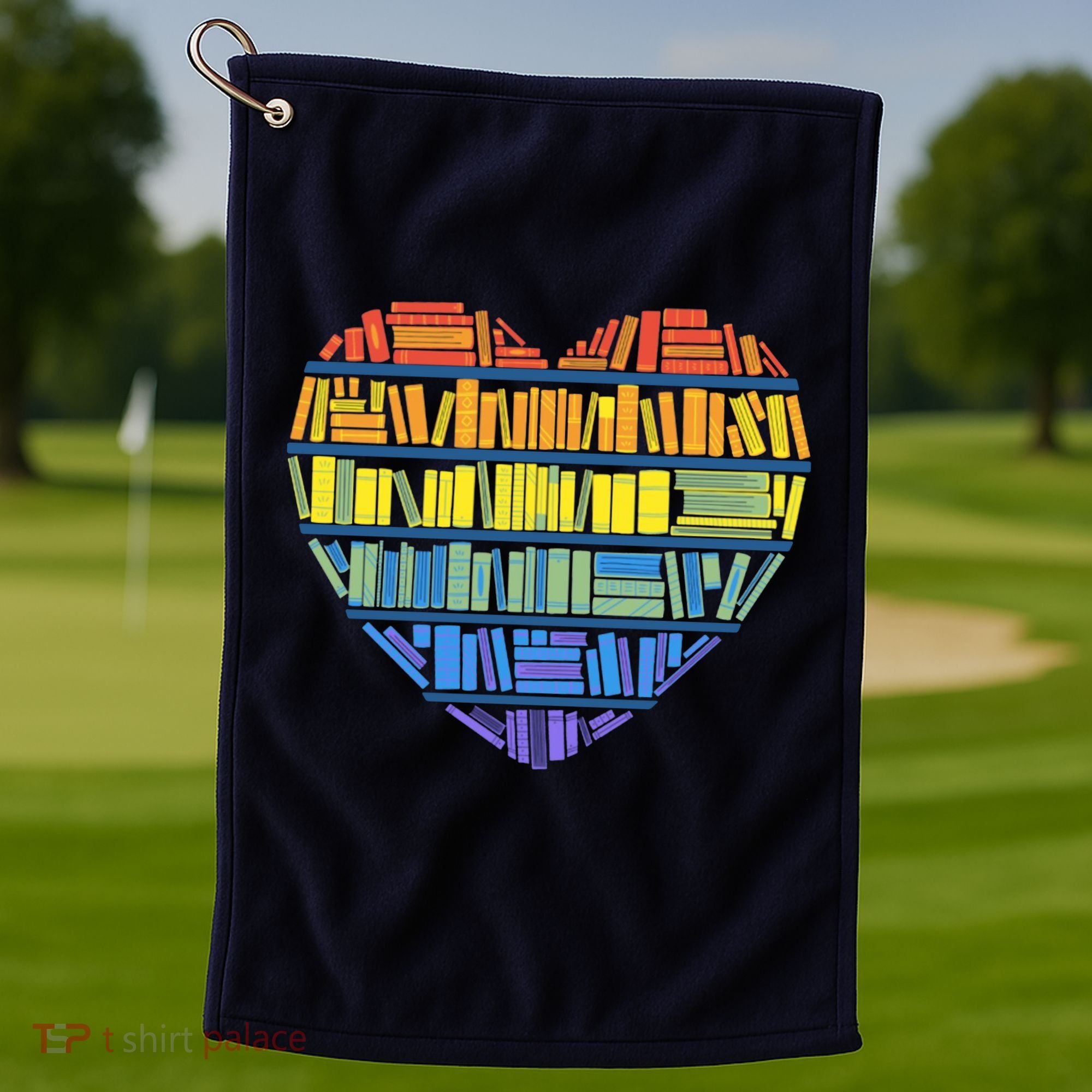 LOVE FOR KNOWLEDGE Golf Towel