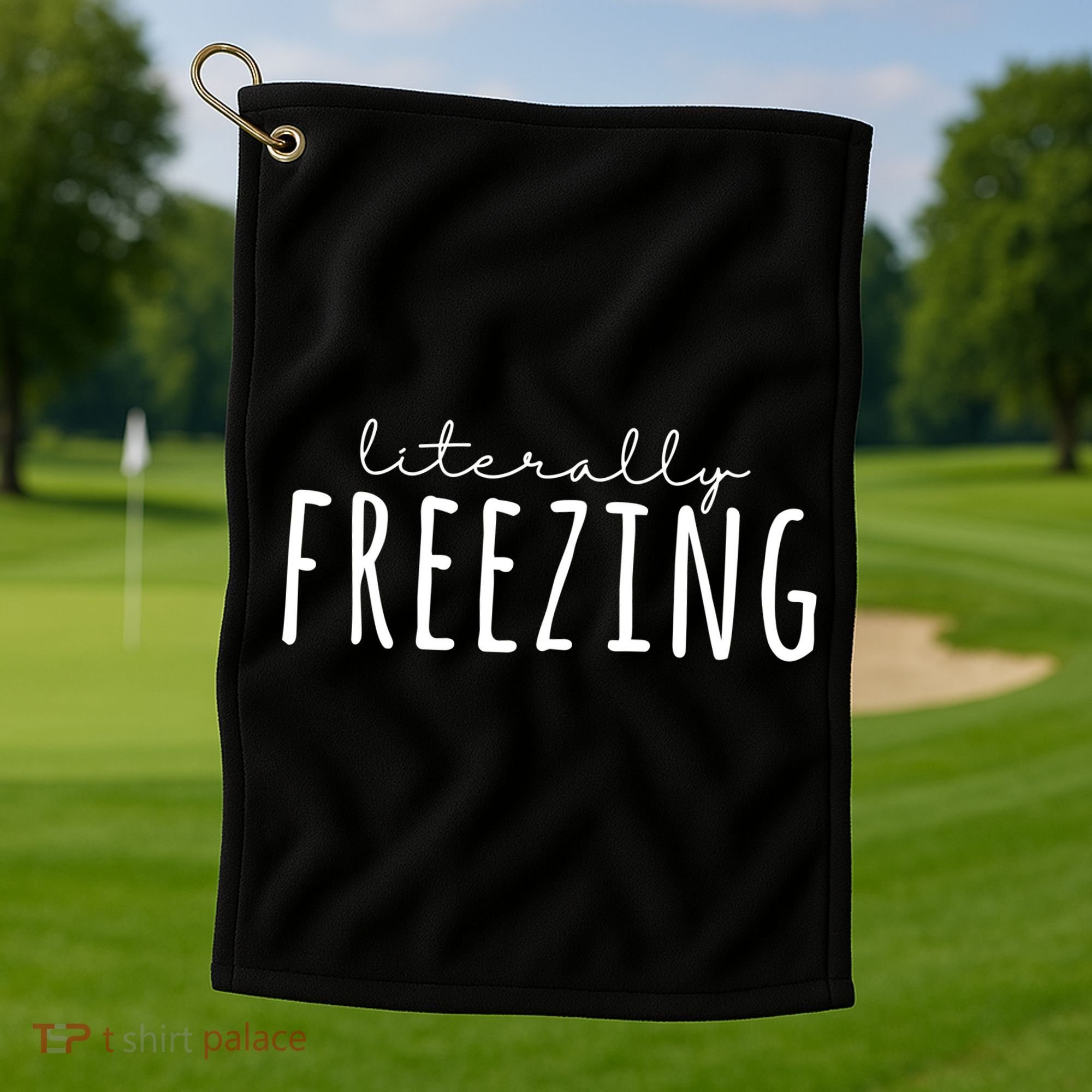 Literally Freezing Golf Towel