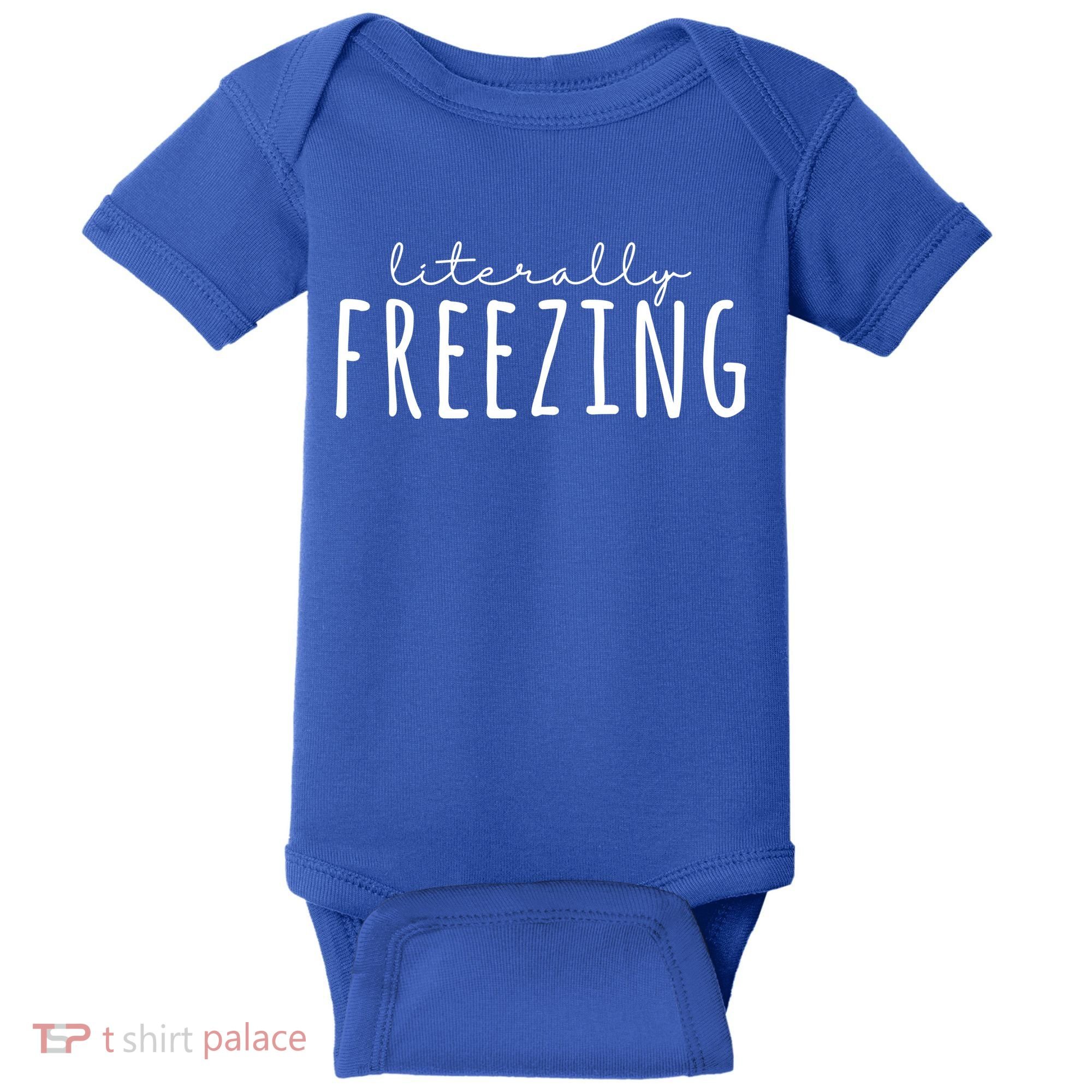 Literally Freezing Baby Bodysuit