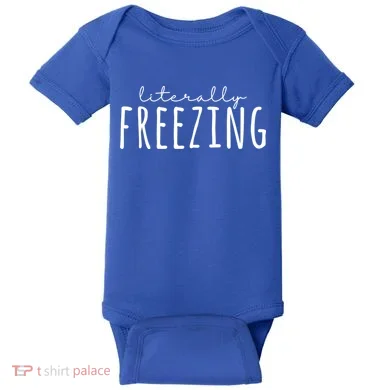 Literally Freezing Baby Bodysuit