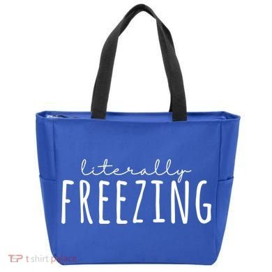 Literally Freezing Tote Bag