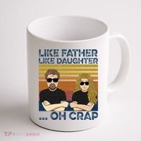 Like Father Like Daughter Oh Crap Coffee Mug thumb 1