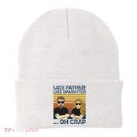 Like Father Like Daughter Oh Crap Beanie thumb 0