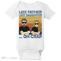 Like Father Like Daughter Oh Crap Baby Bodysuit thumb 0