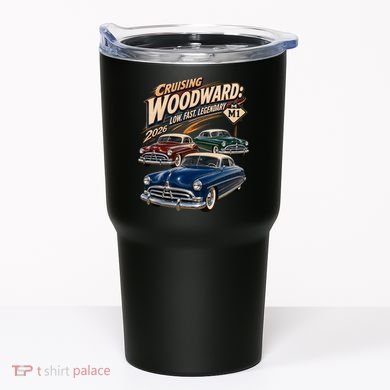 Low Fast Legendary 2026 Cruising Woodward Ave M1 Tumbler