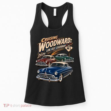 Low Fast Legendary 2026 Cruising Woodward Ave M1 Women's Tank Top