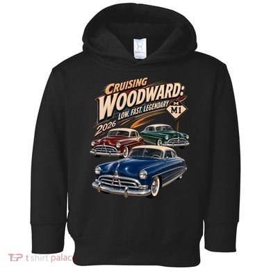 Low Fast Legendary 2026 Cruising Woodward Ave M1 Toddler Hoodie