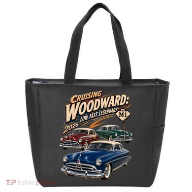 Low Fast Legendary 2026 Cruising Woodward Ave M1 Tote Bag