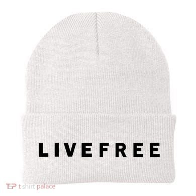 Live Free Beanie