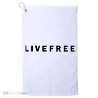 Live Free Golf Towel thumb 0