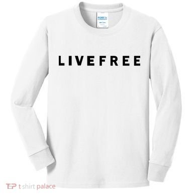 Live Free Kids Long Sleeve Shirt