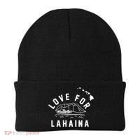 Love For Lahaina Strong Hawaii Beanie thumb 0
