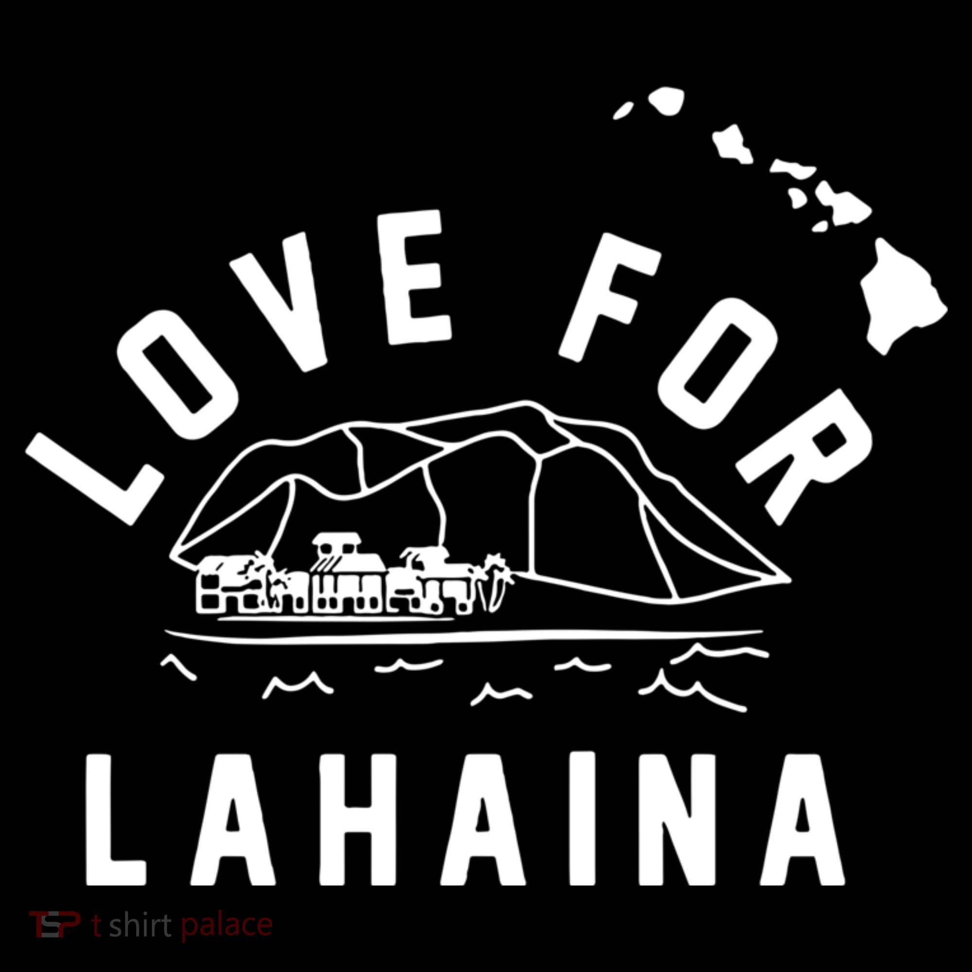 Love For Lahaina Strong Hawaii Women's Hoodie