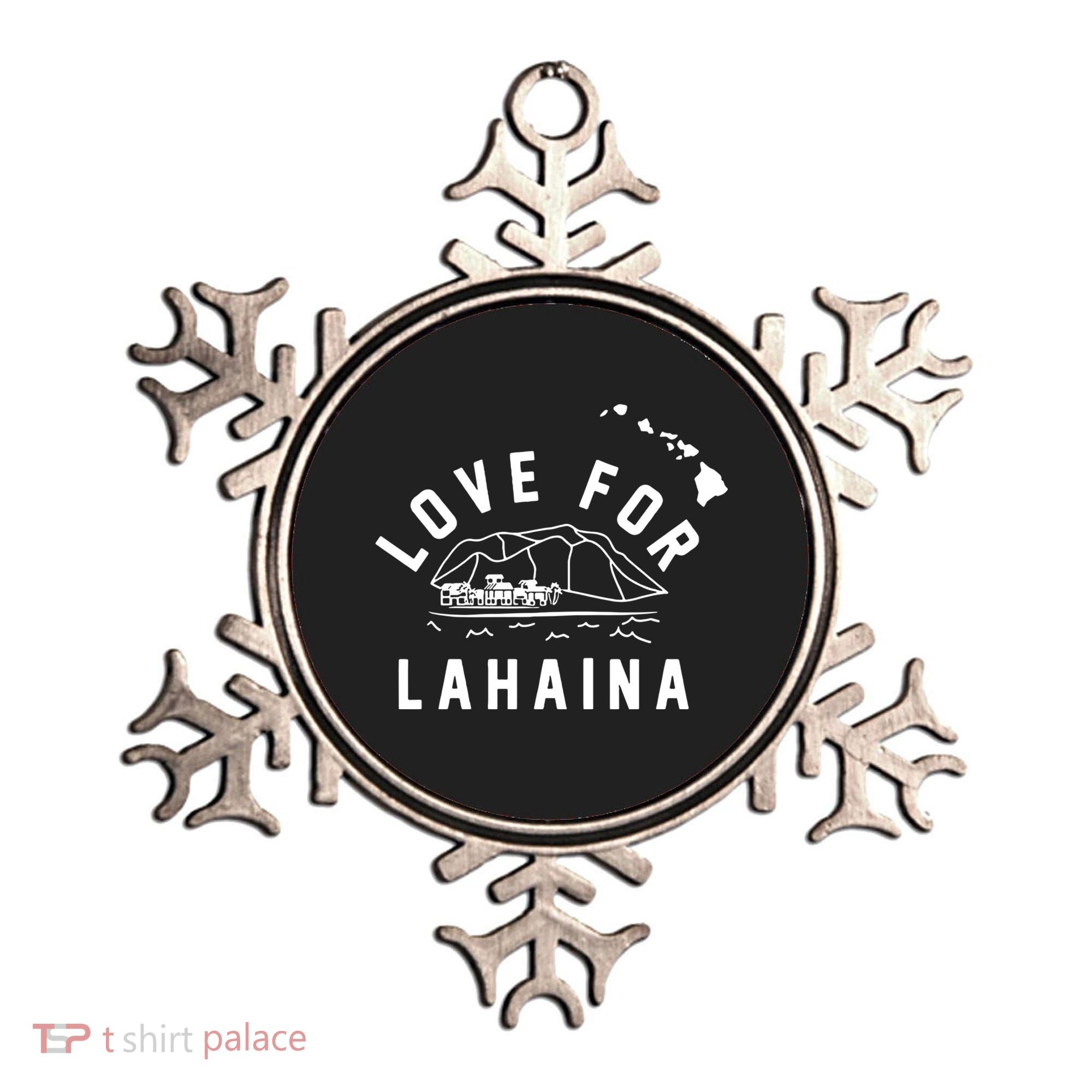 Love For Lahaina Strong Hawaii Ornament