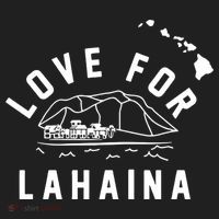 Love For Lahaina Strong Hawaii Golf Towel thumb 3