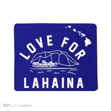 Love For Lahaina Strong Hawaii Mousepad